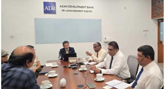 ආසියානු සංවර්ධන බැංකුව සහ NIRDC අතර සාකච්ඡාවක්